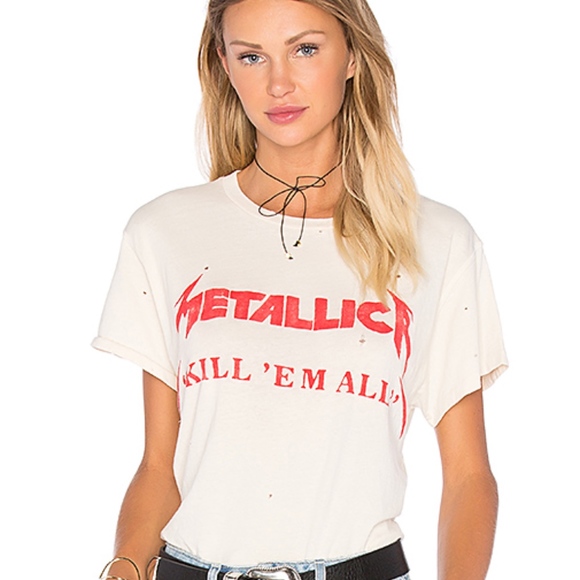 Madeworn Metallica Kill Em All Tee In 